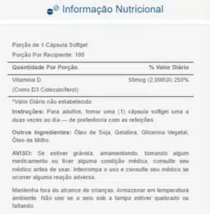 Puritan’s Pride Vitamin D3 2000 IU (100 Softgels)