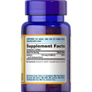 Puritan's Pride Vitamin D3 5000 iu Price in Bd