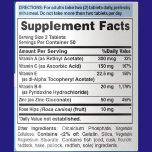 Puritan's Pride Zinc for Acne Tablet