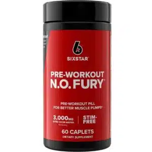 Six Star N.O Fury Pre Workout Nitric Oxide Supplements in Price in Bangladesh