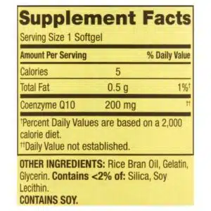 Spring Valley CoQ10 200 mg (60 softgels)