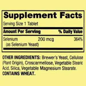 Spring Valley – Selenium 200 mcg (100 Tablets)