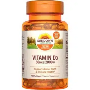 Sundown D3 2000 IU (150 Softgels) in Bangladesh