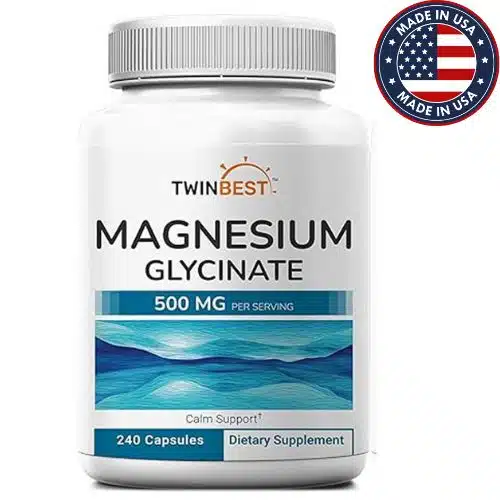 TwinBest Magnesium Glycinate 500mg Capsule Price in Bangladesh