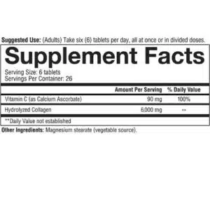Youtheory, Collagen 6000 mg (160 Tablets)