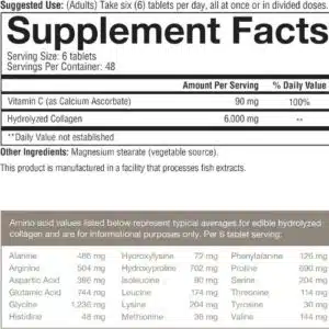 Youtheory, Collagen 6000 mg (290 Tablets) | Best price in Bangladesh