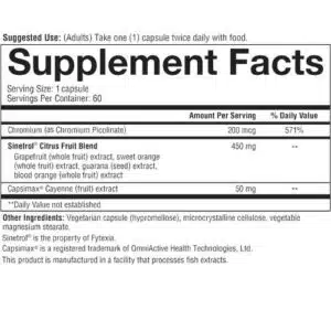Youtheory Daily Fat Burner (60 Capsules) | Made in USA