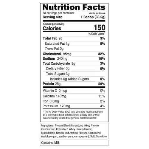 EVL 100% Whey Protein (5 LB) - Image 2