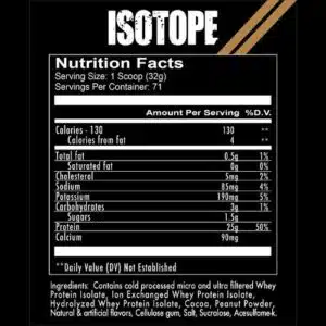 ISOTOPE 100% Whey Isolate (5 lbs) in Bangladesh