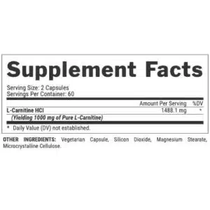 Lipo-6 L Carnitine (120 Tablets)