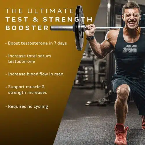 Muscletech, Test HD, Elite, 120 Capsules - Image 4