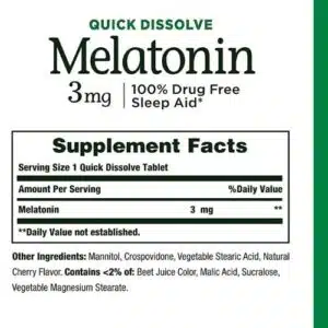 Nature’s Bounty Melatonin 3 mg (240 Tablets) in Bangladesh