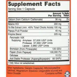 Now Foods, Super Digestive Enzyme (180 Capsules) in Bangladesh