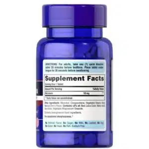 Puritan’s Pride Melatonin 10 mg (120 Tablets)