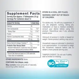 NeoCell | Marine Collagen Powder With Hyaluronic Acid | MSM & Vitamin C | Unflavored 7 oz (200 g)