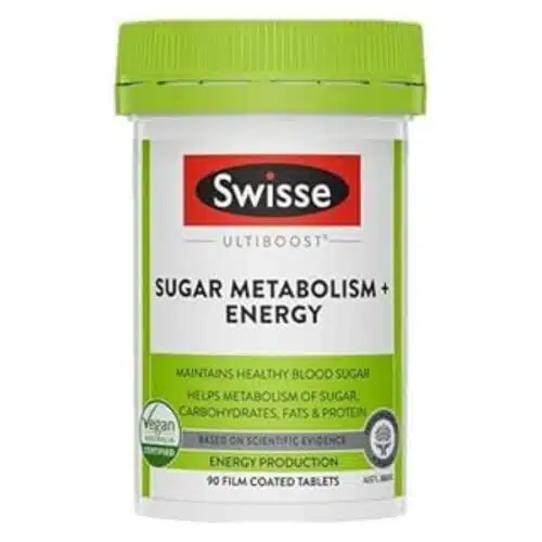 Swisse Ultiboost Sugar Metabolism+ Energy 90 Film Coated Tablets price in bd
