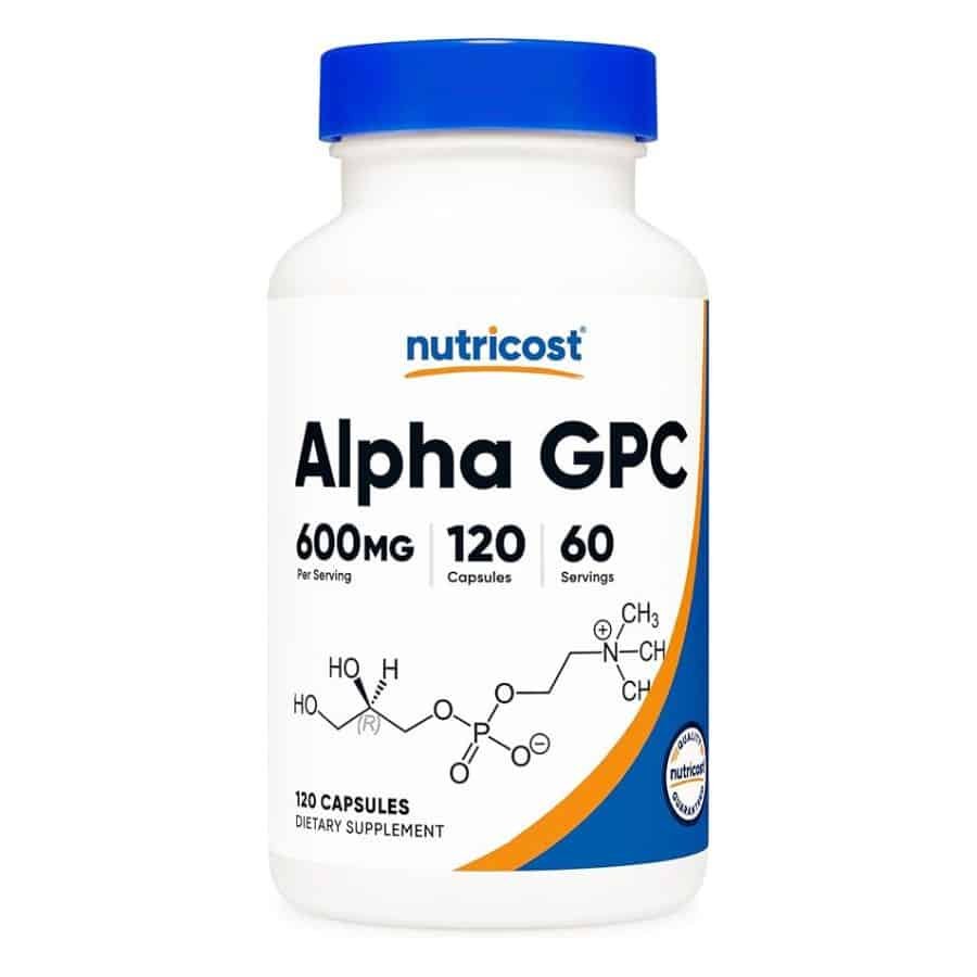 Nutricost Alpha GPC 600mg, 120 Vegetarian Capsules price in bd