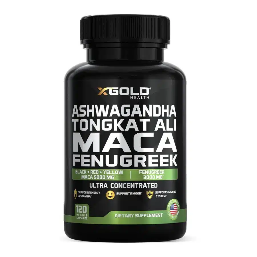 Ashwagandha 5000mg + Tongkat Ali 1000mg + Maca Root 5000m price in bd