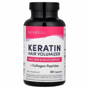 NeoCell, Keratin Hair Volumiser + Collagen Peptides,(60 Capsules) price in bd