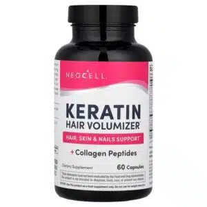 NeoCell, Keratin Hair Volumiser + Collagen Peptides,(60 Capsules) price in bd
