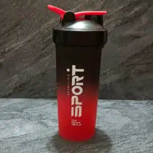 Sport Life Frosted Gradient Shaker Bottle- Black & Red (700Ml ) price in bd