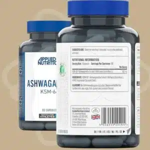 Applied Nutrition Ashwagandha KSM-66,(60 Capsules)
