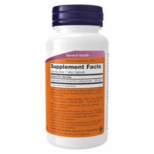NOW Foods, CoQ10, 200 mg, (60 Veg Capsules) price in Bangladesh