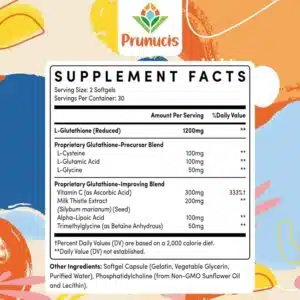 2400MG Liposomal Glutathione, with Vitamin C(60 Softgels) price in Bangladesh