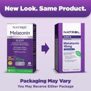 Natrol Advanced Sleep Melatonin 10mg(100 Tablets)
