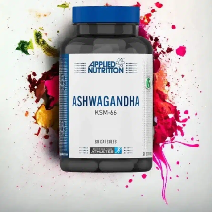Applied Nutrition Ashwagandha KSM-66,(60 Capsules)