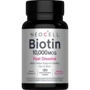NeoCell Biotin 10000 Mcg Fast Dissolve for Healthy Hair & Skin (180 Tablets) price in Bd