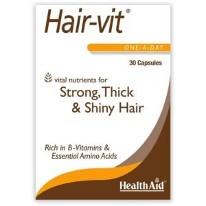 HealthAid Hair-Vit Strong Thick And Shiny Hair (30 Capsules) Price in Bd