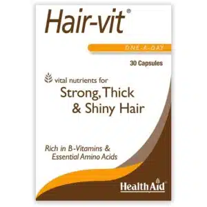 HealthAid Hair-Vit Strong Thick And Shiny Hair (30 Capsules) Price in Bd