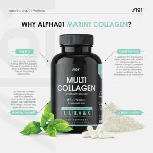 Alpha01 Multi Collagen Complex – (120 Capsules) price in Bangladesh