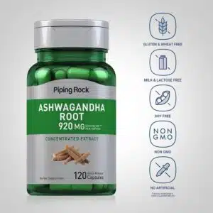Piping Rock Ashwagandha Root (120 Capsules)