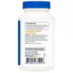 Nutricost L-Arginine L-Citrulline Complex 750mg (120 Capsules)