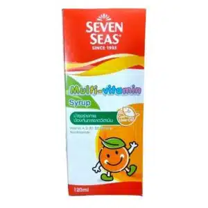 Seven Seas Orange Flavour Multi-Vitamin Syrup with Cod Liver Oil (120ml) Price in Bd