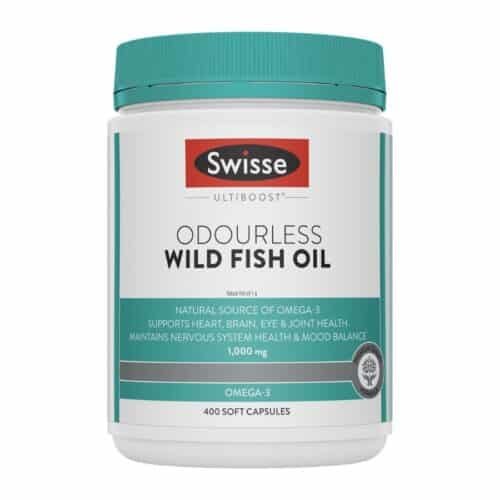 Swisse Ultiboost Odourless Super Strength Wild Fish Oil 1000mg (400 Capsules) price in Bd