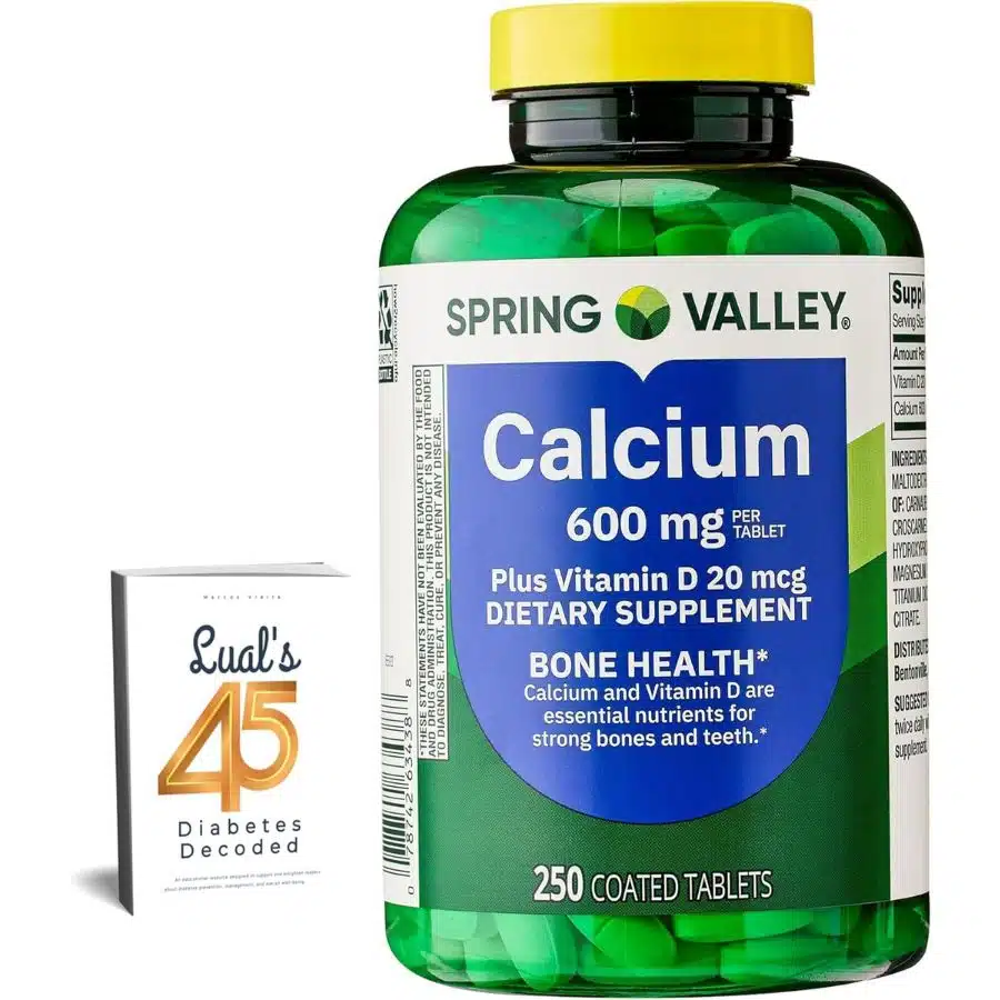 Spring Valley Calcium 600 mg Plus Vitamin D3, (250 Tablets) price in Bd