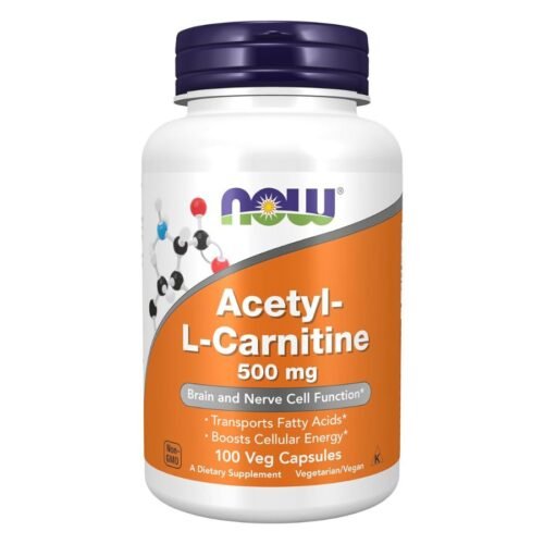 NOW Supplements Acetyl-L Carnitine 500 mg 100 Veg Capsules price in Bangladesh