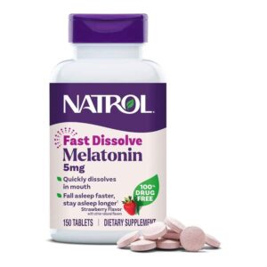 Natrol, Melatonin, Fast Dissolve, Strawberry, 5 mg,(150 Tablets) Price in Bd