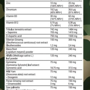 Army1 test-X Testosterones Booster 240mg(120 Capsules) price in Bangladesh