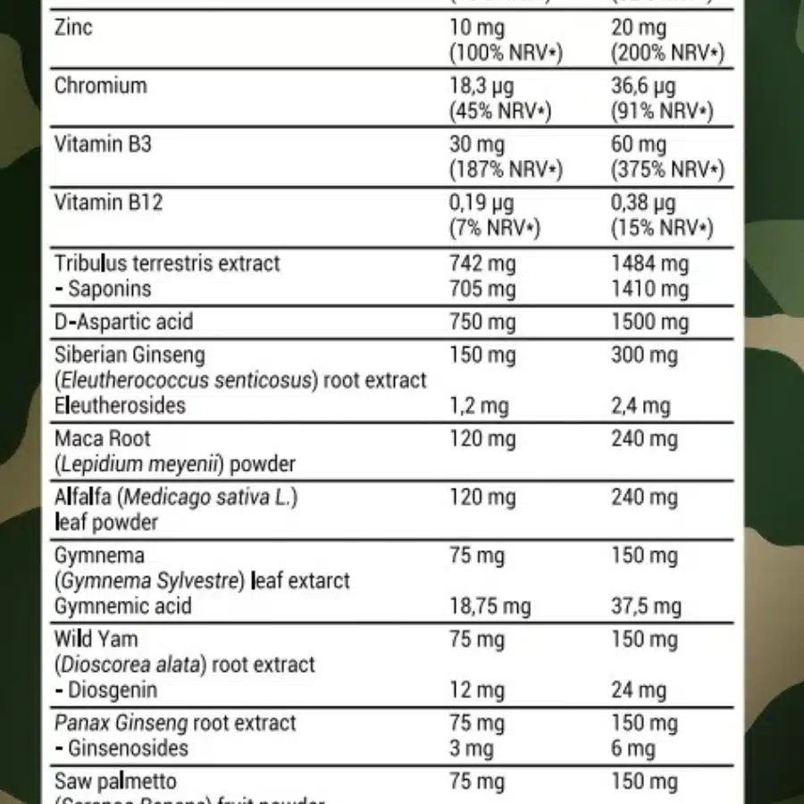 Army1 test-X Testosterones Booster 240mg(120 Capsules) price in Bangladesh