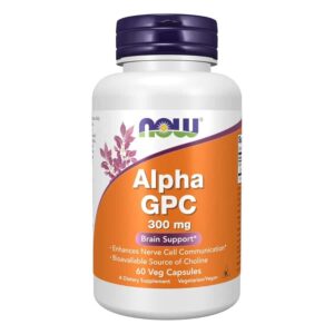 NOW Supplements Alpha GPC 300 mg  60 Veg Capsules price in Bangladesh