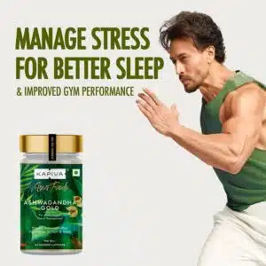 Kapiva Ashwagandha Gold 60 Caps | Nagori Ashwagandha | Improves Gym Performance | 100% Ayurvedic