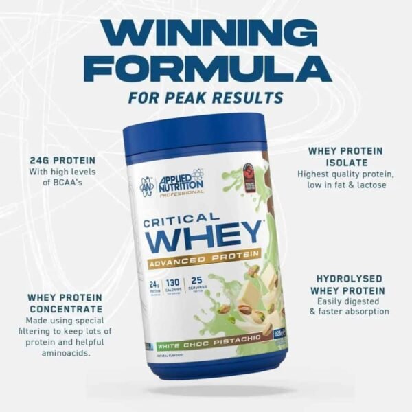 Applied Nutrition Critical Whey 825g Flavoured price in Bangladesh