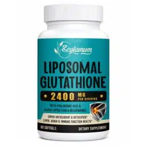Zeylamum 2400 MG Liposomal Glutathione (60 Softgels)