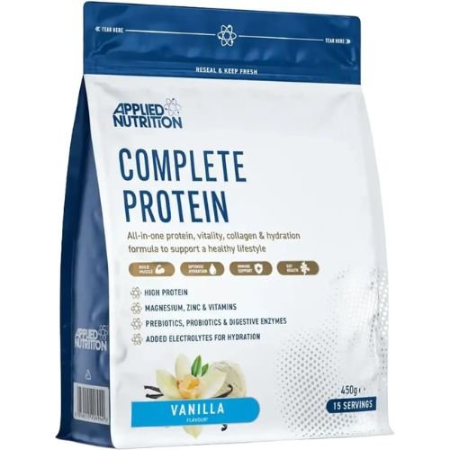 Applied Nutrition Complete Protein Powder Vanilla Flavor 450g Whey Protein (15 servings) price in Bd