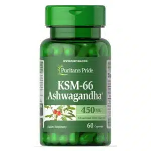 Puritan's Pride Ashwagandha KSM-66 Occasional Stress Support, 450mg (60 Capsules) price in Bd
