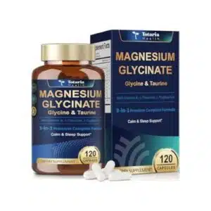 Totaria Health Magnesium Glycinate Supplement Glycerine & Taurine(120 Capsules) price in Bd